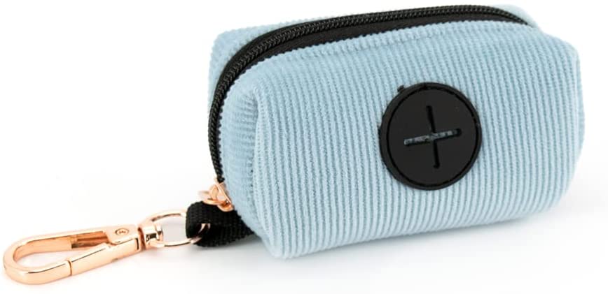 Poop Bag Holder - Blue Corduroy