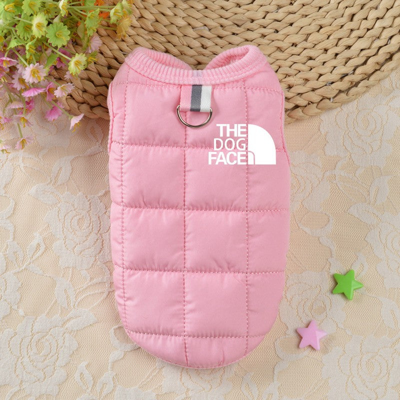 Pink Padded Dog Vest