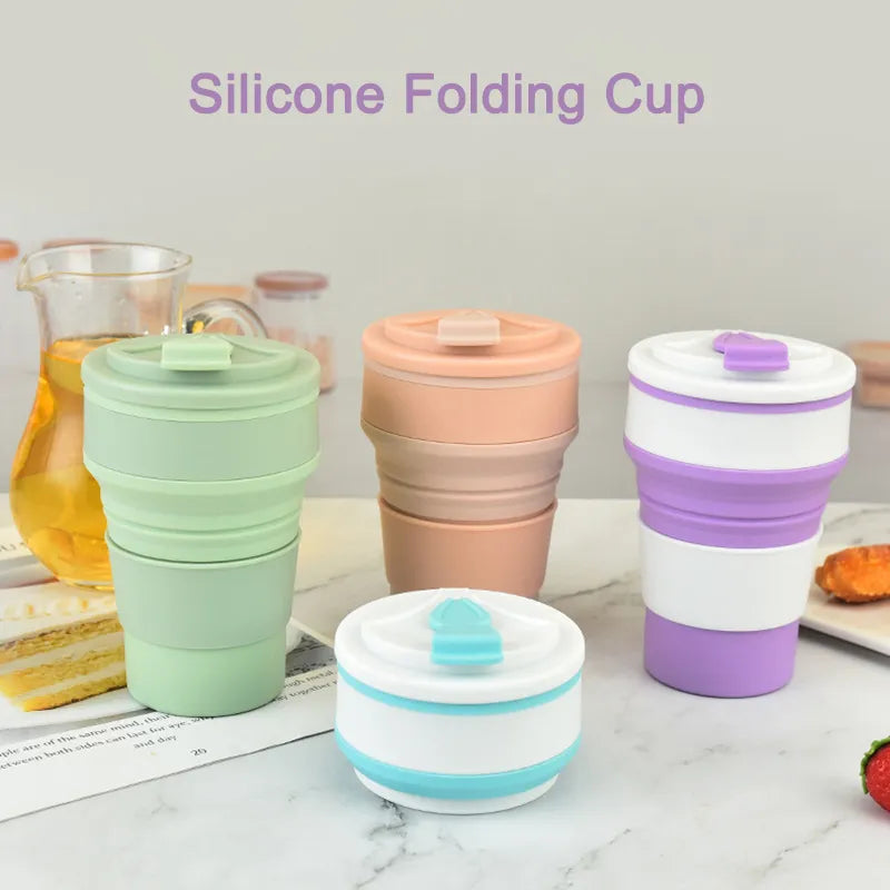 Collapsible Coffee Cup - Blue