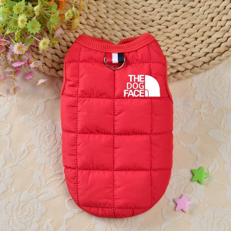 Red Padded Dog Vest