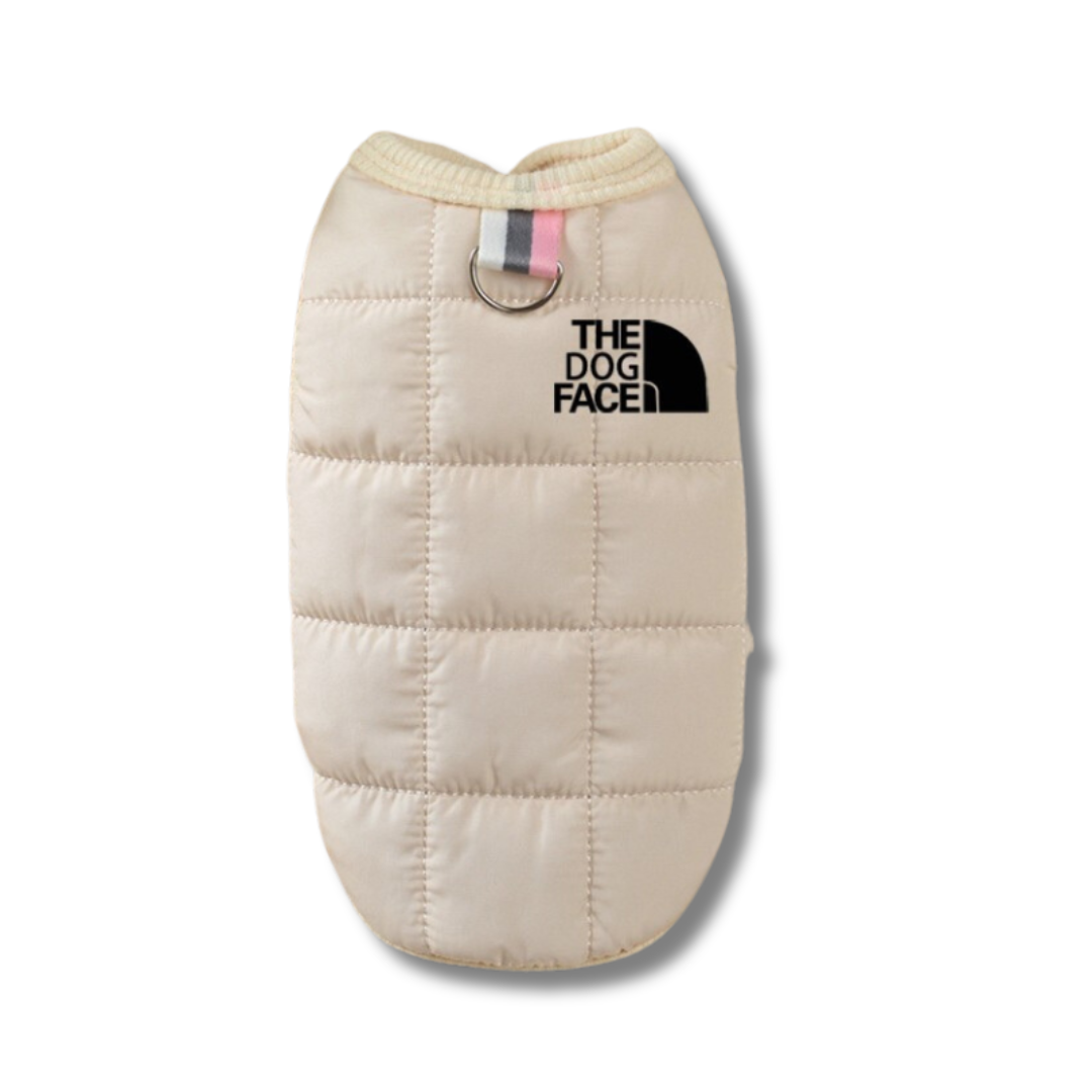 Beige Padded Dog Vest